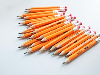 Foto 3 | Foto 3 | Half Pencils S & E Teacher's Edition 400 Unidades Con Goma De Borrar En La Parte Superior - Venta Internacional.