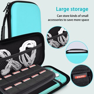 Foto 4 | Foto 4 | Funda De Transporte Tikodirect Para Nintendo Switch Lite Rosa Con Accesorios - Venta Internacional.