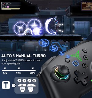 Foto 5 | Foto 5 | Controlador De Conmutador Inalámbrico Elisween Compatible Con Switch - Venta Internacional.