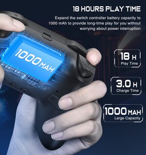 Foto 7 | Foto 7 | Controlador De Conmutador Inalámbrico Elisween Compatible Con Switch - Venta Internacional.