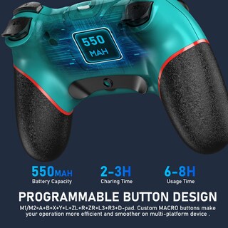 Foto 4 | Foto 4 | Controlador Inalámbrico Pro Para Switch/switch Lite/switch Oled - Azul - Venta Internacional.