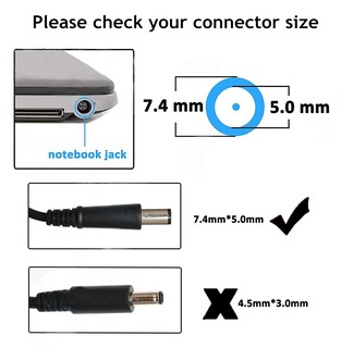 Foto 4 | Foto 4 | Adaptador De Corriente Alterna De 65 W Y 19 5 V Compatible Con Dell Chromebook 11 3180 - Venta Internacional.