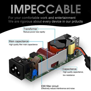 Foto 7 | Foto 7 | Adaptador De Corriente Alterna De 65 W Y 19 5 V Compatible Con Dell Chromebook 11 3180 - Venta Internacional.