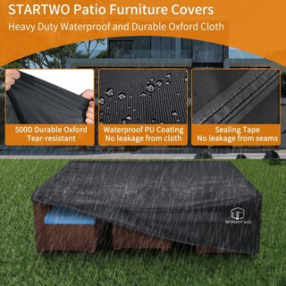 Foto 3 | Foto 3 | Funda Impermeable Para Muebles De Patio Startwo Para 7 A 12 Asientos - Venta Internacional.