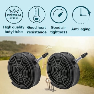 Foto 4 | Foto 4 | Neumáticos Y Tubos Interiores Para Bicicleta De Carretera Simeiqi De 700 X 28 Cm Paquete De 2 - Venta Internacional.