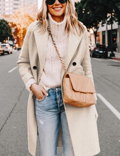 Foto 4 | Foto 4 | Abrigo Hooever De Lana De Invierno Para Mujer Solapa Con Muesca Y Botonadura Simple - Venta Internacional.
