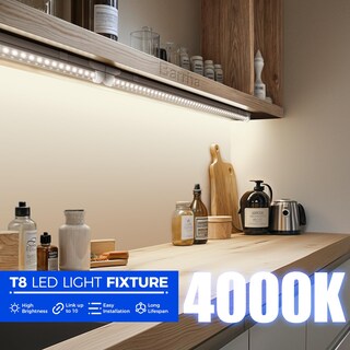 Foto 4 | Foto 4 | Lámpara Led Para Taller Barrina 2 Pies 20 W 3000 Lm 4000 K En Forma De V Paquete De 2 - Venta Internacional.