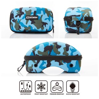 Foto 6 | Foto 6 | Funda Rígida De Eva Xcman Para Gafas De Esquí Para Todas Las Formas Y Tamaños - Venta Internacional.