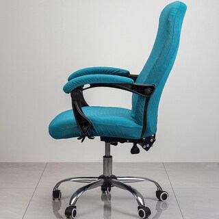 Foto 3 | Foto 3 | Funda Para Silla De Oficina Melaluxe Universal Stretch Peacock Blue - Venta Internacional.