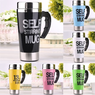 Foto 2 | Foto 2 | Taza De Acero Inoxidable Con Agitación Automática Para Café Y Té - Venta Internacional.
