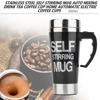 Foto 3 | Foto 3 | Taza De Acero Inoxidable Con Agitación Automática Para Café Y Té - Venta Internacional.