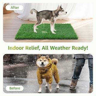 Foto 5 | Foto 5 | Almohadillas Artificiales Para Orinar Con Césped Para Perros Loobani Para Orinal 45 X 58 Cm - Venta Internacional.