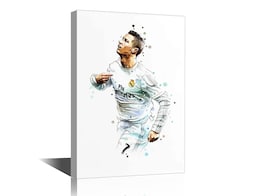 Lienzo Decorativo Tishiron Football Star Abstracto 40x60 Cm - Venta Internacional.