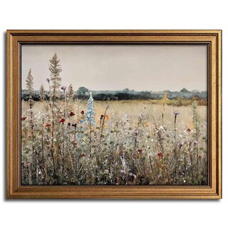 Foto 1 | Foto 1 | Lámina Mural Yeechine Con Marco Dorado Vintage Champ Fleuri - Venta Internacional.