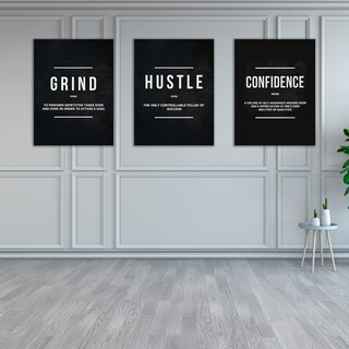 Foto 5 | Foto 5 | Pintura Sobre Lienzo Yetaryy Póster Motivacional Diseño De León 120 X 60 Cm - Venta Internacional.