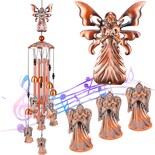 Wind Chimes Qunpon Angel Regalos De Navidad Para Mujer 35 Pulgadas - Venta Internacional.