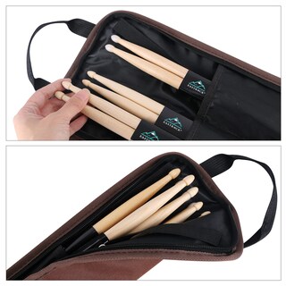 Foto 5 | Foto 5 | Funda Para Baquetas Eastrock Con 3 Pares De Baquetas Color Marrón - Venta Internacional.