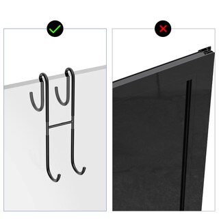 Foto 6 | Foto 6 | Gancho De Puerta De Cristal Para Ducha Sstoohl Extendido De Acero Inoxidable De 18 Cm - Venta Internacional.