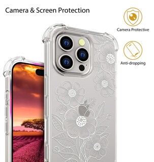 Foto 6 | Foto 6 | Funda De Teléfono Topgraph Compatible Con Iphone 16 Pro Para Mujer - Venta Internacional.