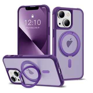 Foto 1 | Foto 1 | Funda Xiqi Para Iphone 13 Y 14 De 6.1 Pulgadas Con Soporte De Anillo Magnético - Venta Internacional.