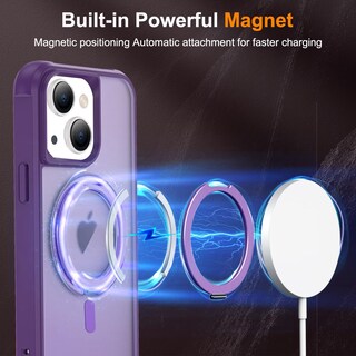 Foto 3 | Foto 3 | Funda Xiqi Para Iphone 13 Y 14 De 6.1 Pulgadas Con Soporte De Anillo Magnético - Venta Internacional.