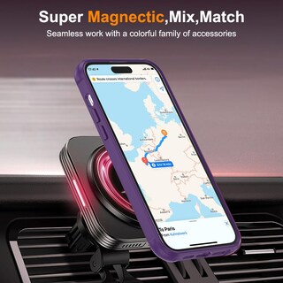 Foto 5 | Foto 5 | Funda Xiqi Para Iphone 13 Y 14 De 6.1 Pulgadas Con Soporte De Anillo Magnético - Venta Internacional.