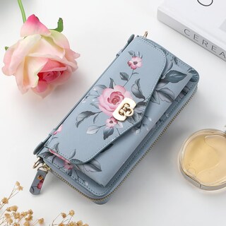 Foto 7 | Foto 7 | Funda Tipo Cartera Reeginch Crossbody Para Iphone 15 Pro Max Azul - Venta Internacional.