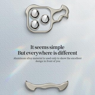 Foto 4 | Foto 4 | Funda De Teléfono Doulings Frameless Series Para Iphone 14 Pro Color Blanco - Venta Internacional.