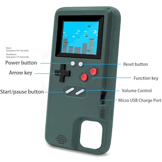 Foto 5 | Foto 5 | Funda Para Teléfono Lucbuy Back-powered Con 36 Juegos Para Iphone 11 Pro Max - Venta Internacional.