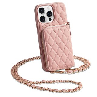 Foto 1 | Foto 1 | Funda Tipo Cartera Para Teléfono Lameeku Compatible Con Iphone 16 Pro Max Rosa - Venta Internacional.