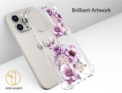 Foto 4 | Foto 4 | Funda Para Teléfono Topgraph Compatible Con Iphone 16 Pro Color Morado - Venta Internacional.