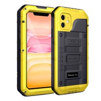 Funda Beasyjoy De Metal Militar Impermeable Para Iphone 11 Color Amarillo - Venta Internacional.