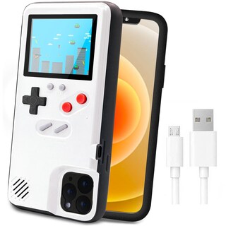 Foto 1 | Foto 1 | Funda Protectora Lucbuy Retro Game Console Para Iphone Color Blanco - Venta Internacional.