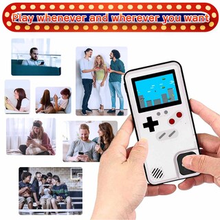 Foto 3 | Foto 3 | Funda Protectora Lucbuy Retro Game Console Para Iphone Color Blanco - Venta Internacional.