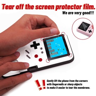 Foto 5 | Foto 5 | Funda Protectora Lucbuy Retro Game Console Para Iphone Color Blanco - Venta Internacional.