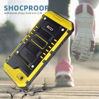 Foto 4 | Foto 4 | Funda Impermeable Mitywah Para Iphone 7/8 Heavy Duty Color Amarillo - Venta Internacional.