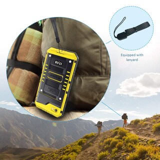 Foto 7 | Foto 7 | Funda Impermeable Mitywah Para Iphone 7/8 Heavy Duty Color Amarillo - Venta Internacional.