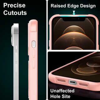 Foto 5 | Foto 5 | Funda Para Teléfono Chaofeng Compatible Con Iphone 12 Pro Max Color Rosa - Venta Internacional.