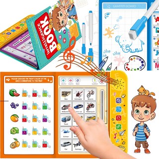 Foto 1 | Foto 1 | Libro Interactivo De Aprendizaje Abc Eduvanku Con Libro Electrónico Y Marcador - Venta Internacional.