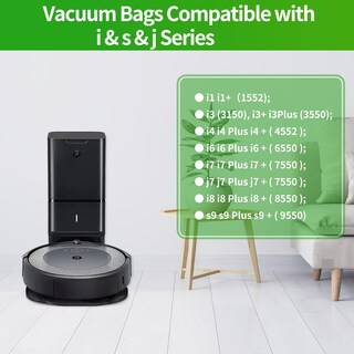Foto 2 | Foto 2 | Bolsas De Aspiradora Vbn De Repuesto Para Las Series Roomba I S Y J Paquete De 20 - Venta Internacional.