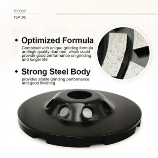 Foto 5 | Foto 5 | Rueda Abrasiva De Diamante Shdiatool 125 Mm Para Hormigón - Venta Internacional.