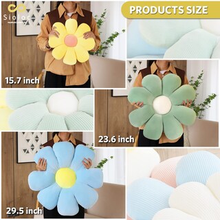 Foto 5 | Foto 5 | Cojín Flower Pillow Sioloc Con Forma De Flor Color Amarillo - Venta Internacional.