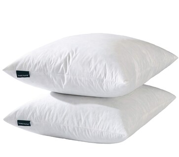 Foto 1 | Foto 1 | Juego De 2 Insertos De Almohada Basic Home Euro 26 X 26 Color Blanco - Venta Internacional.
