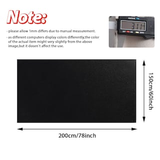 Foto 2 | Foto 2 | Tela De Forro Motuka De Gamuza Negra De 79 X 60 Cm Con Respaldo De Espuma - Venta Internacional.