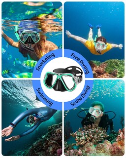 Foto 5 | Foto 5 | Set De Esnórquel Piyazi De Snorkeling Gear Para Adultos Y Niños Antifugas - Venta Internacional.
