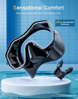 Foto 3 | Foto 3 | Set De Esnórquel Para Adultos Kwambiri Dry-top De Snorkeling Gear - Venta Internacional.