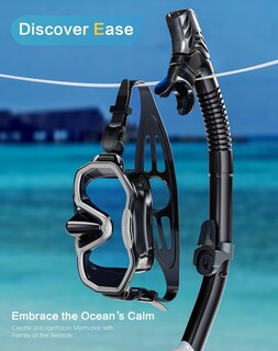 Foto 7 | Foto 7 | Set De Esnórquel Para Adultos Kwambiri Dry-top De Snorkeling Gear - Venta Internacional.