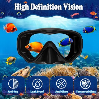 Foto 4 | Foto 4 | Set De Esnórquel Uphitnis Para Niños De 4 A 14 Años Con Máscara Antivaho Y Tubo - Venta Internacional.