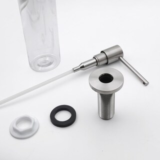 Foto 4 | Foto 4 | Dispensador De Jabón Eadot All Brass Para Fregadero De Cocina 500 Ml - Venta Internacional.