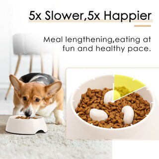 Foto 3 | Foto 3 | Comedero Lento Dog Bowl Super Design De 350 Ml Para Perros Medianos Y Grandes - Venta Internacional.